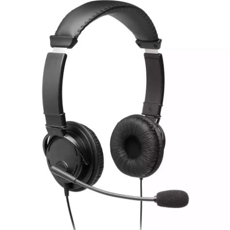 Picture of KENSINGTON HI-FI HEADPHONES WITH MICROPHONE BLACK