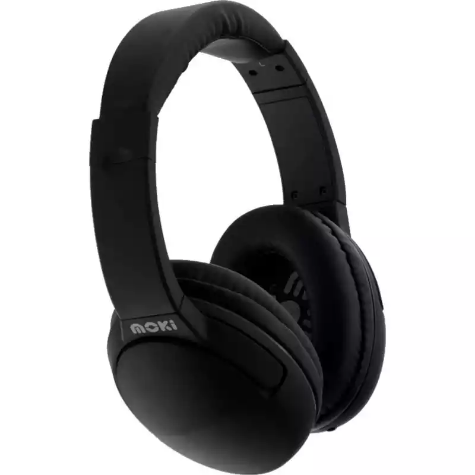 Picture of MOKI NERO HEADPHONES WITH MICROPHONE BLACK