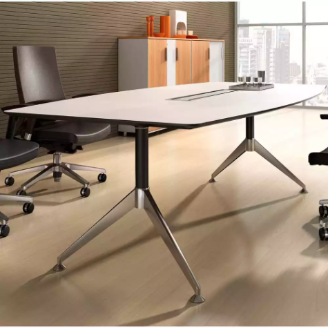 Picture of POTENZA BOARDROOM TABLE 2400 X 1200 X 750MM WHITE