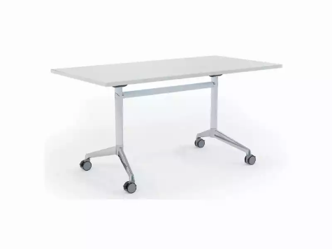 Picture of Modulus Flip Table in White- 1500 x 750mm White Top