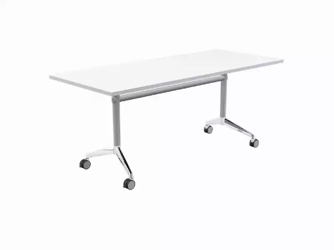 Picture of Modulus Flip Table in White- 1800 x 600mm White Top