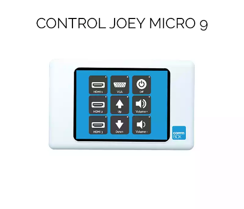 Picture of Commbox Joey Micro 9 - Wall Mounted 9 Button Capacitive Touch Control System