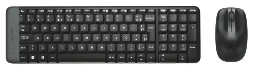 Picture of LOGITECH MK220 WIRELESS KEYBOARD AND MOUSE COMBO BLACK