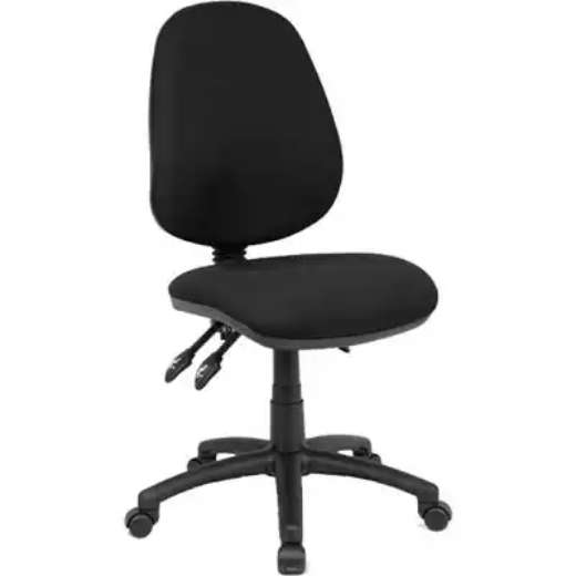 Picture of YS DESIGN 08 TYPIST CHAIR HIGH BACK ARMS BLACK