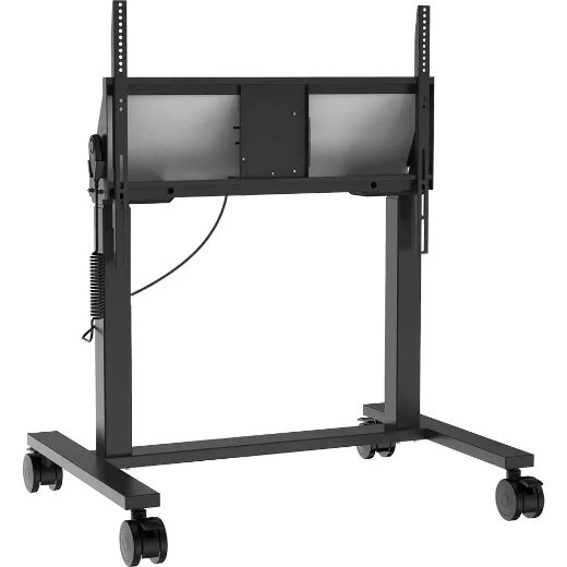 Picture of MAXHUB EST09 HEIGHT ADJUSTABLE MONITOR TROLLEY BLACK