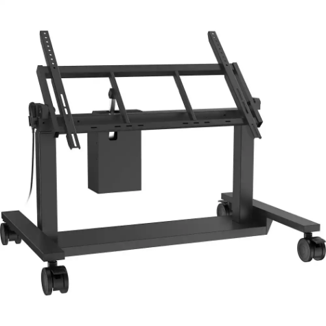 Picture of MAXHUB EST11 HEIGHT ADJUSTABLE TILTING MONITOR TROLLEY BLACK